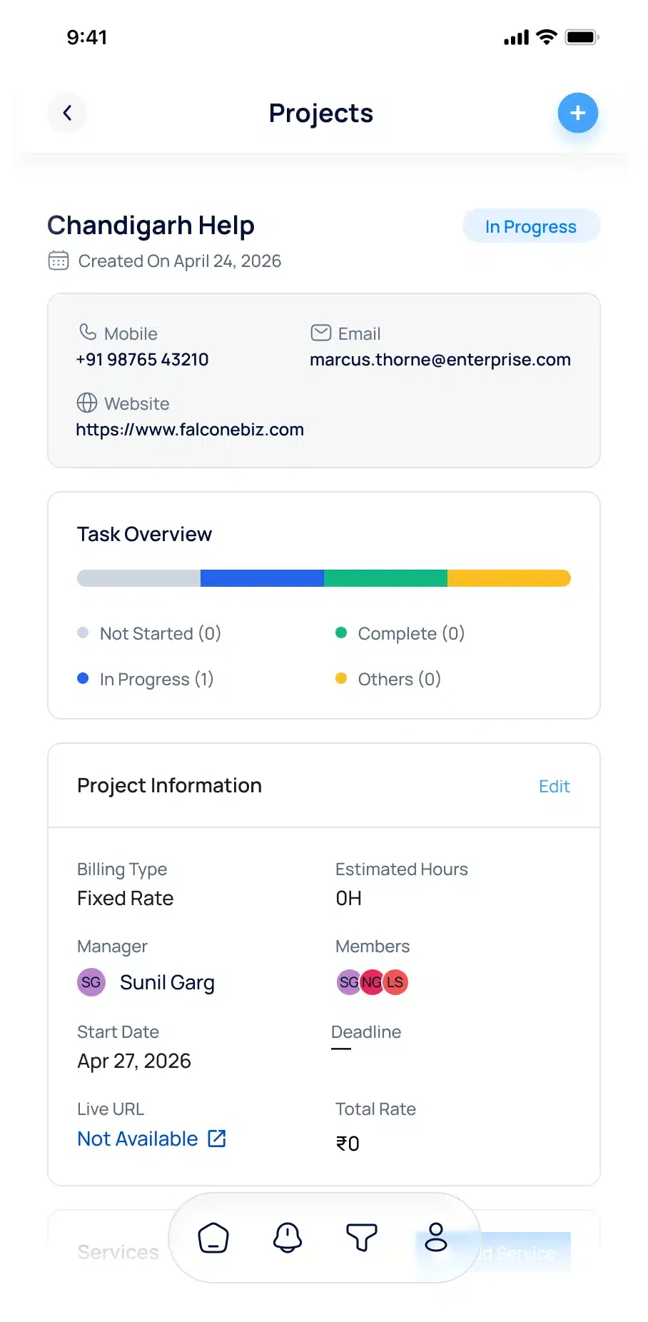 Task and Activity Management
