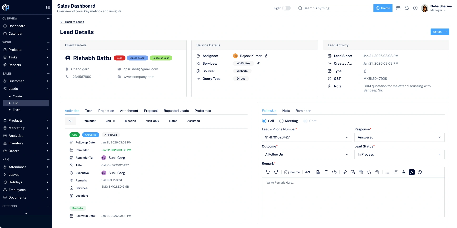 Task Management