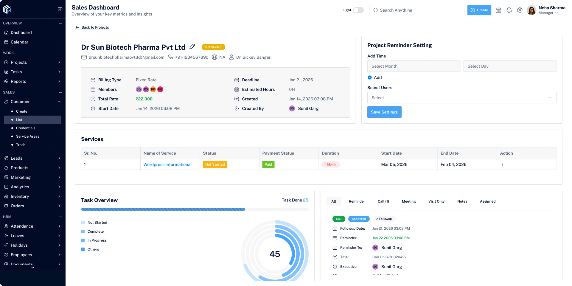Time Tracking