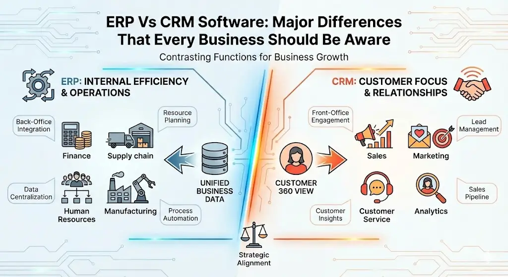 ERP Vs CRM