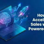 How to Accelerate Sales with AI Powered CRMs generate featured image for a blog How to Accelerate Sales with AI Powered CRMs.