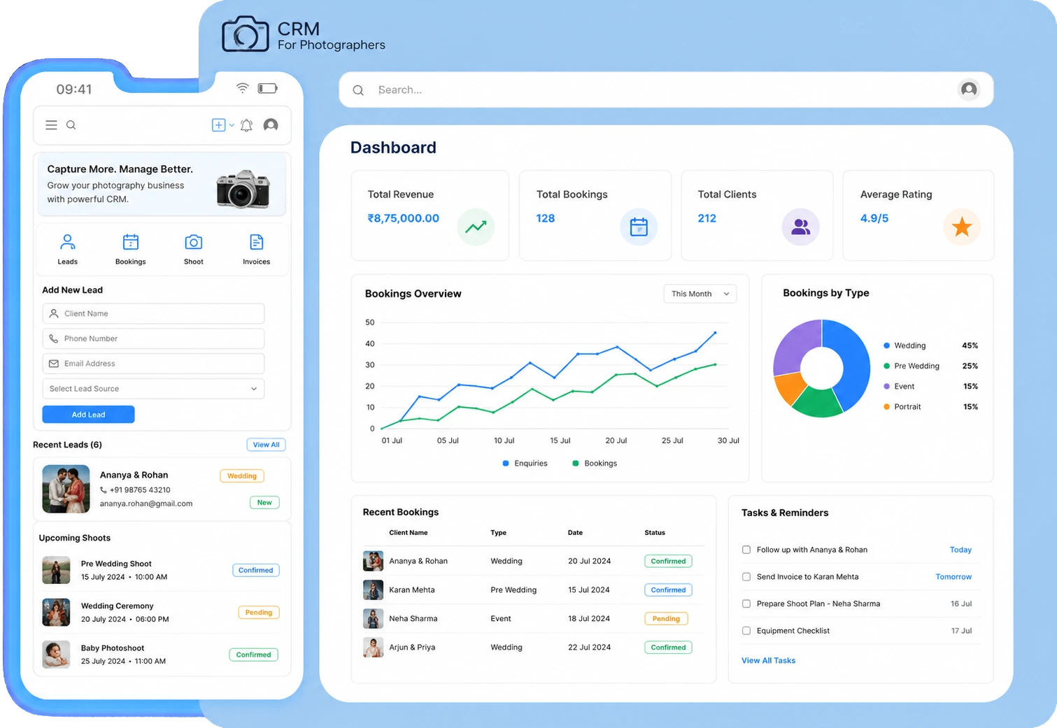 CRM for Photographers