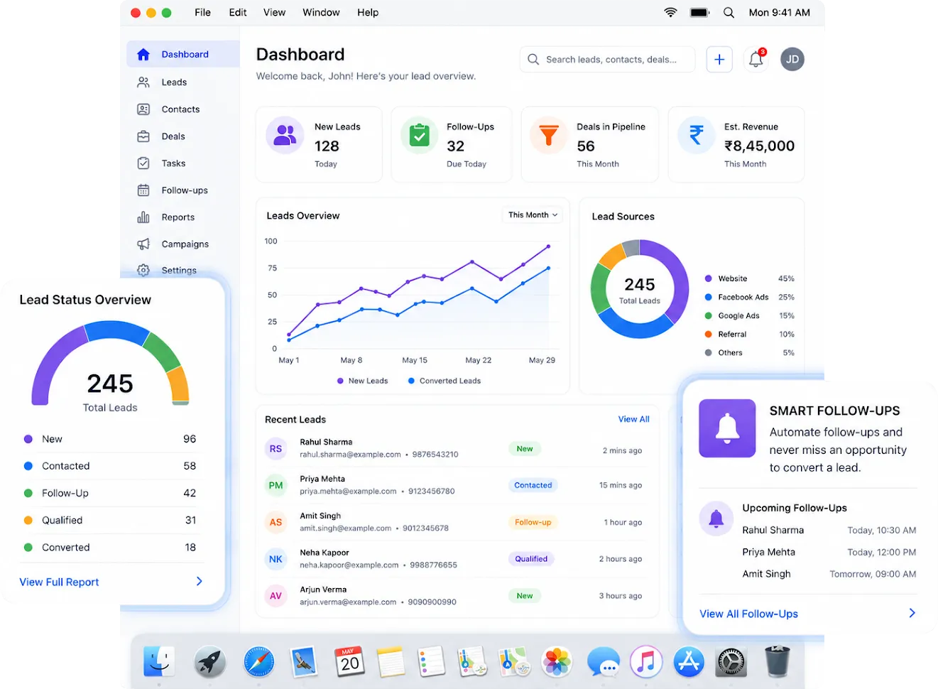 Lead Management Software for Mac