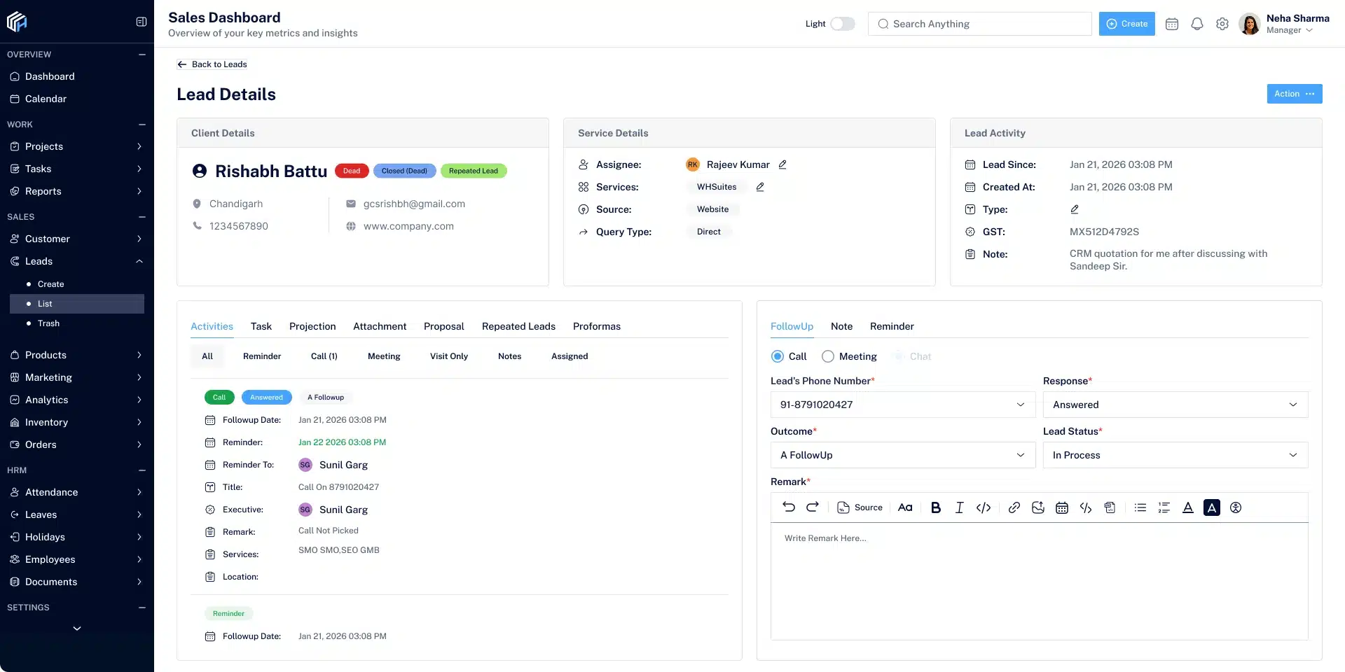 Document Management Document Management — WHSuites Features