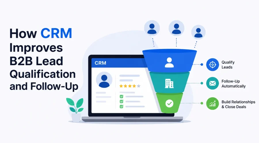How CRM Improves B2B Lead Qualification and Follow-Up