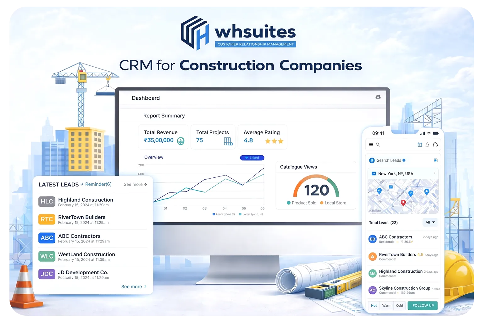 Construction Companies CRM Software