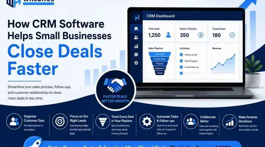 How CRM Software Helps Small Businesses Close Deals Faster
