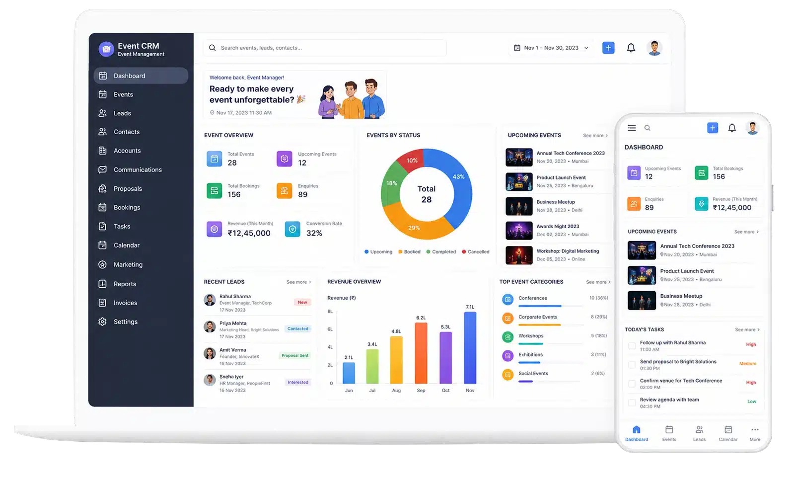 Event Management CRM Software