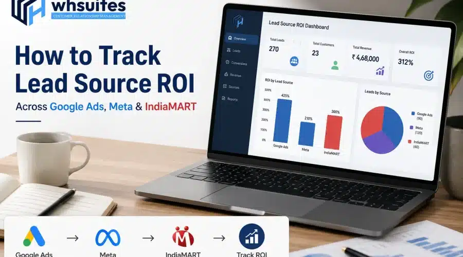 How to Track Lead Source ROI across Google Ads, Meta & IndiaMART through CRM