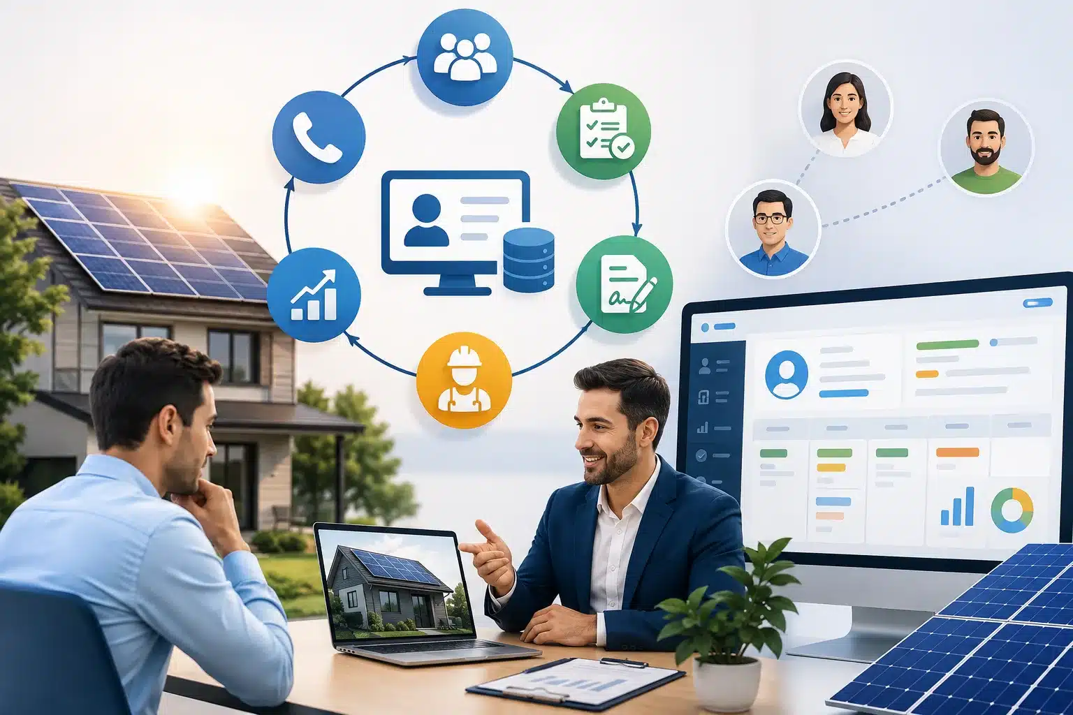 Solar Sales Process, Challenges & Solutions