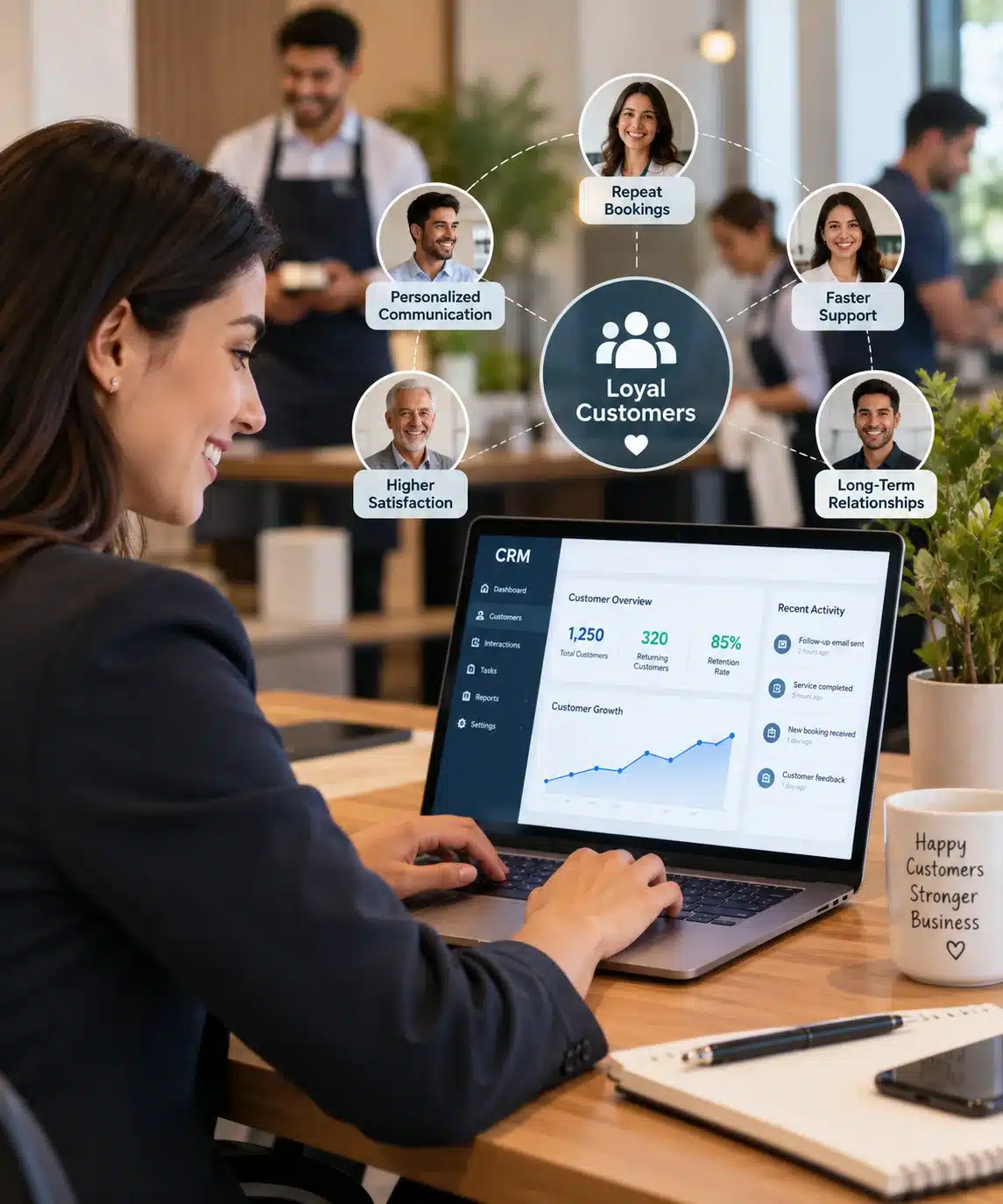 How CRM Improves Customer Retention in the Service Industry Customer retention in Service Industry Through CRM