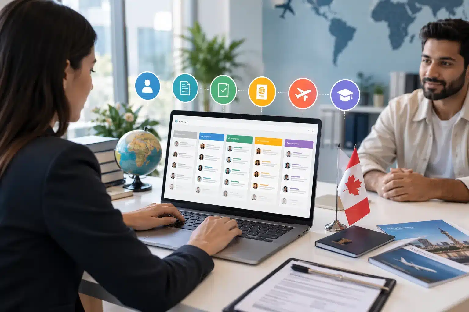 How CRM Helps Immigration Consultants Manage Client Case