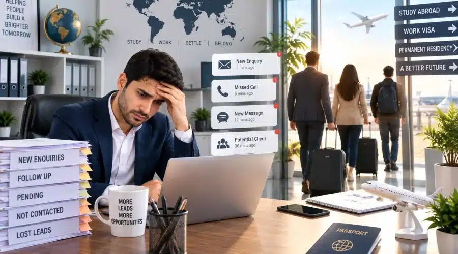 Why Immigration Firms Are Losing Leads Without a CRM Immigration firms lost leads without CRM
