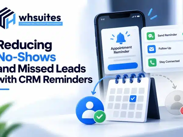 Reducing No shows and Missed Leads with CRM Reminders