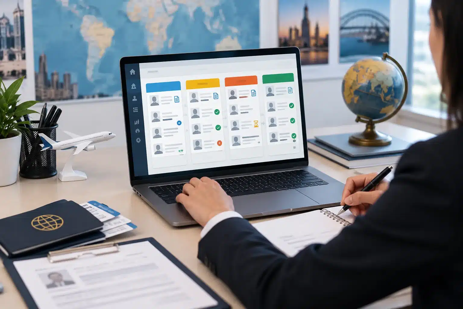 Tracking Visa Applications & Follow Ups with CRM Software