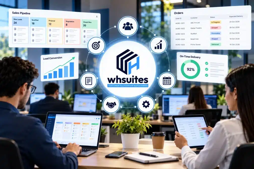Reducing Order Delays with CRM-Based Sales Pipeline Tracking WHSuites CRM